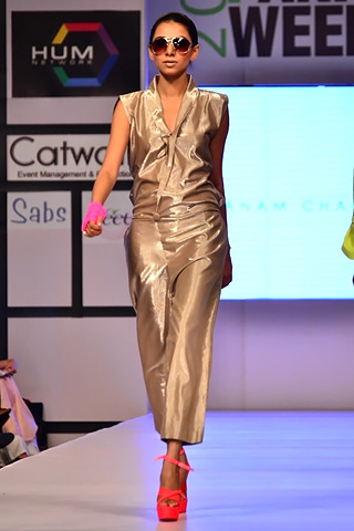 Sanam Chaudhri at Fashion Pakistan Week 2012 Day 1