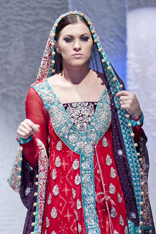 Zainab Sajid at Pakistan Fashion Week London 2012