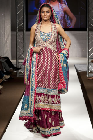 Bridal Collection by Zainab sajid at Pakistan Fashion Week UK