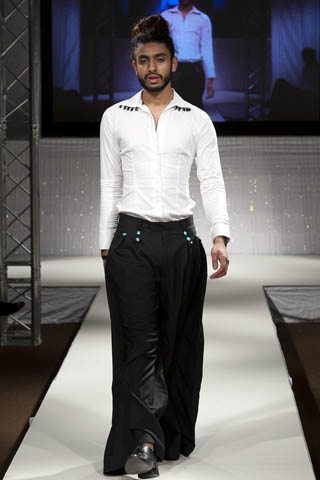 Fahad Hussayn at Pakistan Fashion Week UK - Day 1