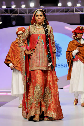 Fahad Hussayn's Collection at Veet Beauty Celebrations 2011
