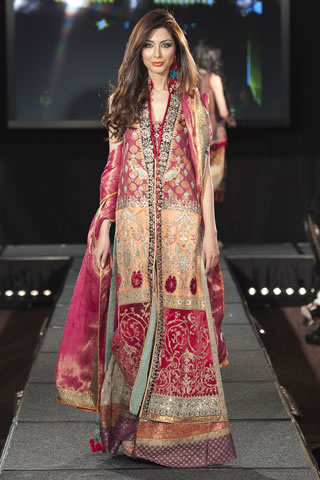 Faiza Samee at Pakistan Fashion Extravaganza 2011 London, Designer Faiza Samee
