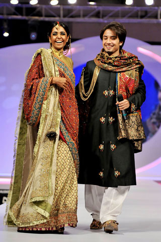Ali Xeeshan's Collection at Veet Beauty Celebrations 2011