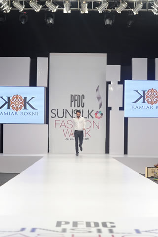 Kamiar Rokni at PFDC Sunsilk Fashion Week 2012 Karachi Day 4