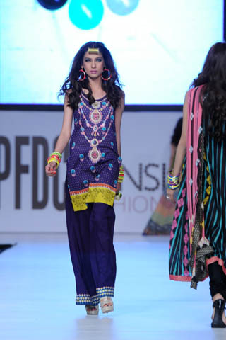 Karma Fabric by Al Zohaib Textiles at PFDC Sunsilk Fashion Week 2012 Day 2