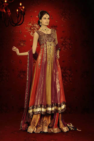 Latest Bridal Collection 2012 by Lajwanti