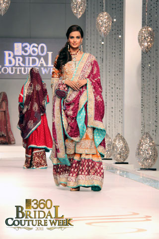 Mona Imran at Bridal Couture Week 2011 Day 2