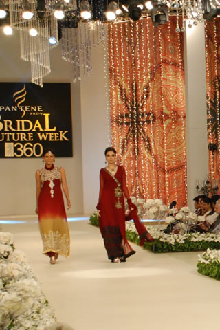 Mona Imran at Pantene Bridal Couture Week 2011 - Day 1