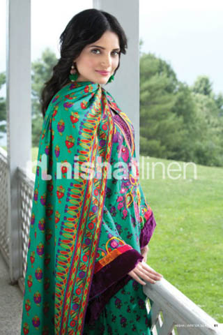 Winter Collection 2011 by Nishat Linen, Nishat Linen Winter Collection