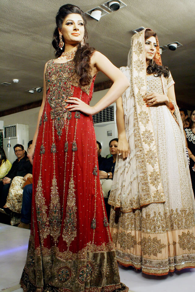 2014 Latest Aisha Imran Bridal Trunk Show Collection