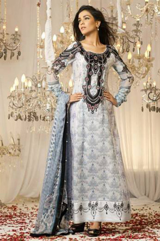 Ali Xeeshan Eid Collection 2013 by Shariq Textiles, Eid Dresses
