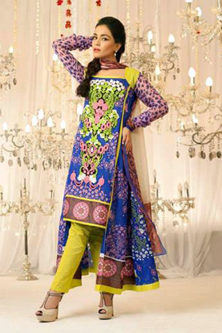 Eid Collection by Shariq Textiles 2013