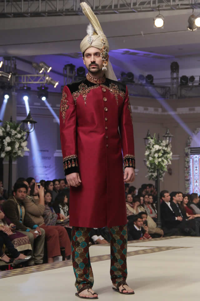 TBCW Ali Xeeshan 2014 Bridal Mugal-e-Azam Collection