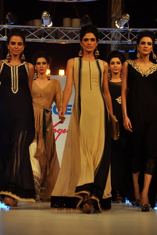 Asifa & Nabeel Collection Berger Color Vogue Fashion Show