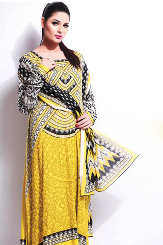 Barkha Lawn Collection 2013 by Moon Textiles