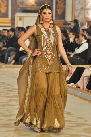 Bina Sultan Collection at Pantene Bridal Couture Week 2013 Day 2