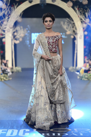 Deena Rahman Latest 2013 PFDC Lâ€™Oreal Paris Bridal Lahore Collection