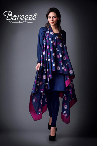 Embroidered Classic Winter Collection By Bareeze