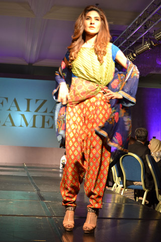 Faiza Samee Collection at PFE London 2013