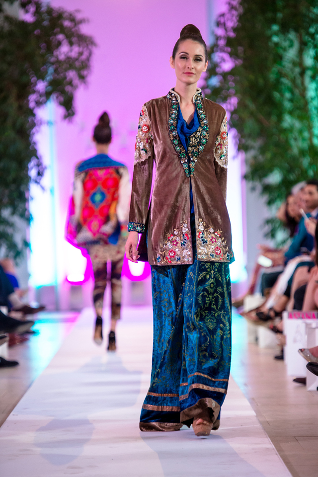 London 2014 Faiza Samee Fashion Parade Collection