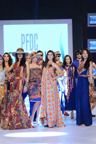 Gul Ahmed Latest PFDC 2014 Summer Collection