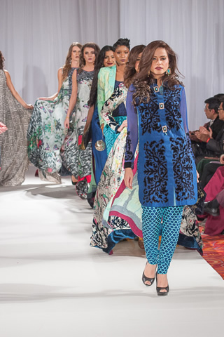 Latest Collection by Gul Ahmed 2013 London