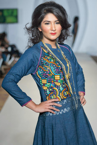Hasina Khanani Collection at PFW 3 London 2012