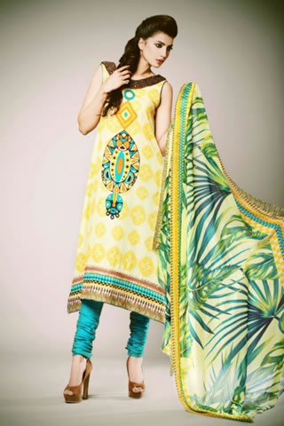 Kuki Concepts Lawn 2013 by Dawood Textiles