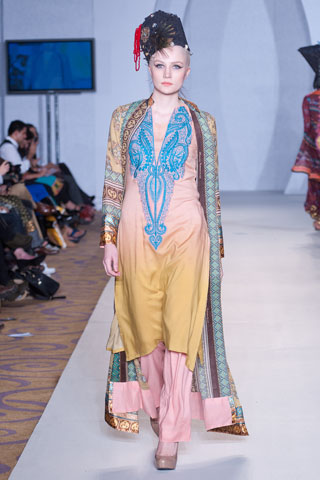 Lala Textiles Collection at PFW 3 London 2012