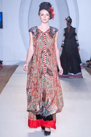 Lala Textiles Collection at PFW 3 London 2012