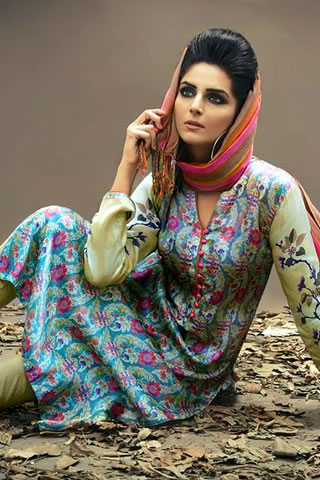 Latest 2014 Pakistani Fashion by Chen One