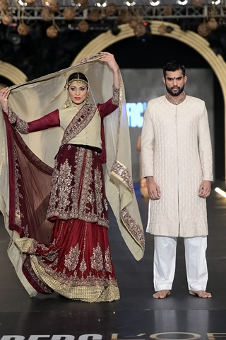 Latest Bridal Dresses by Fahad Hussayn