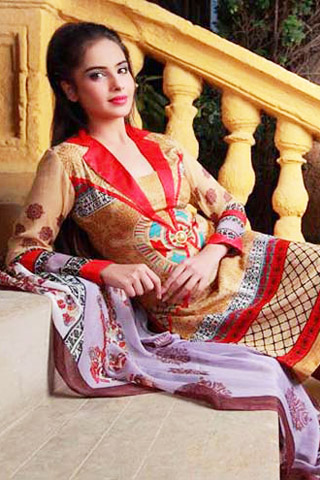 2014 Spring Shariq Textiles Latest Collection