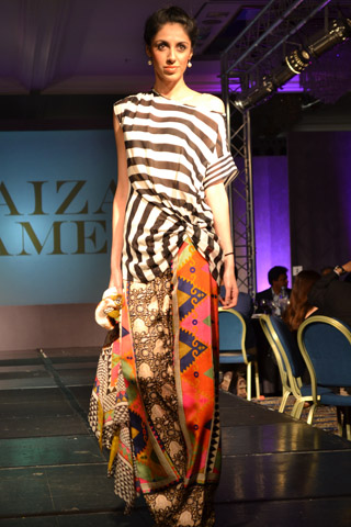 London Fashion Collection 2013 by Faiza Samee