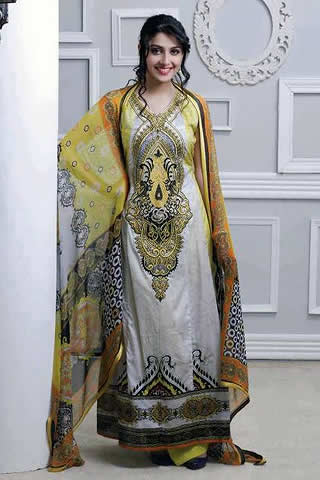 Mahnoor Spring Lawn Collection 2013 by Al-Zohaib Textiles