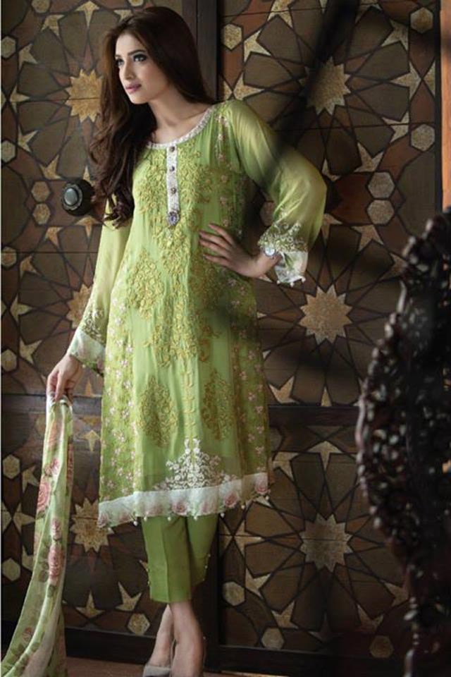 Mbroidered Maria B 2014 Eid Collection