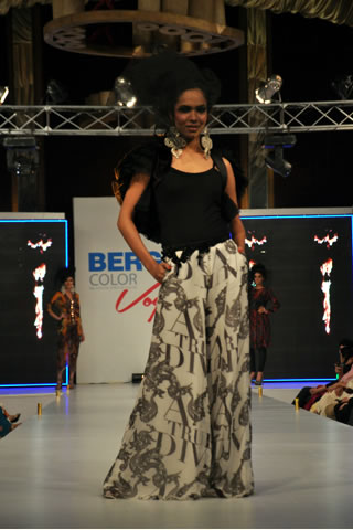 Berger Color Vogue Fashion Show Fahad Hussayn Collection