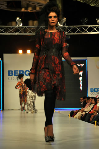 2013 Berger Color Vogue Fashion Show Fahad Hussayn Collection
