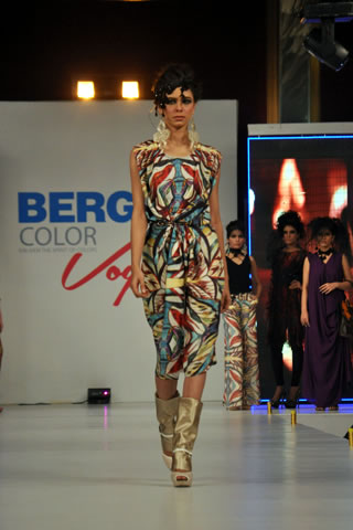 Berger Color Vogue Fashion Show Fahad Hussayn 2013 Collection