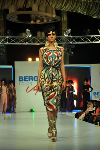 Latest Collection by Fahad Hussayn 2013 Berger Color Vogue Fashion Show