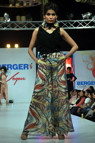 2013 Berger Color Vogue Fashion Show Fahad Hussayn Collection