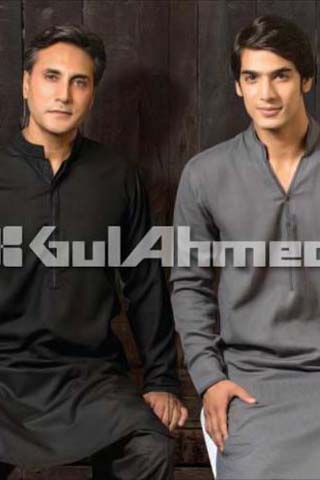Men's Kurta Shalwar Collection 2012 by Gul Ahmed