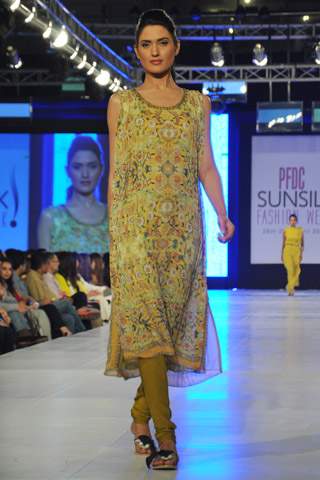Misha Lakhani Collection at Sunsilk Fashion Week 2013 Day 1
