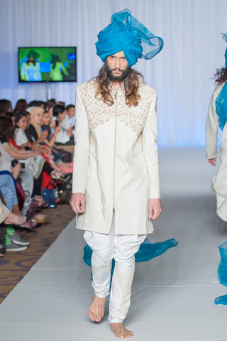 Nauman Arfeen Collection at Pakistan Fashion Week London 2013