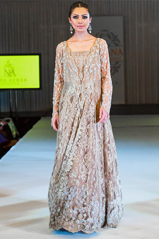 Nida Azwer Collection at Faisana Fashion Show London 2014