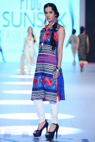 Nimsay by Nimra Textile 2014 PFDC Collection