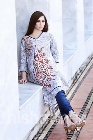 Nisha Spring 2014 By Nishat Linen Collection