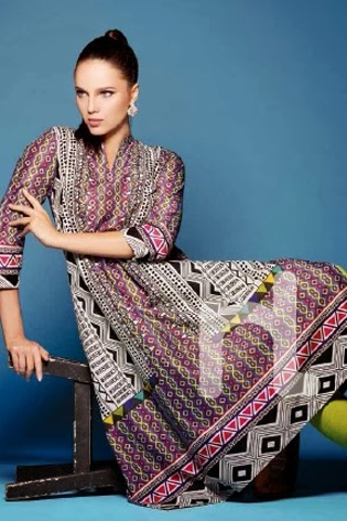 Nisha 2014 Spring By Nishat Linen Collection