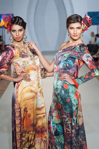 Nomi Ansari Collection at Pakistan Fashion Week 3 London 2012, PFW3