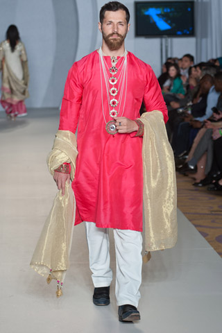 Obaid Sheikh Collection at PFW 3 London 2012